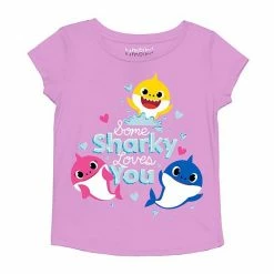 Toddler Girl Jumping Beans® Baby Shark "Some Sharky Loves You" Graphic Tee