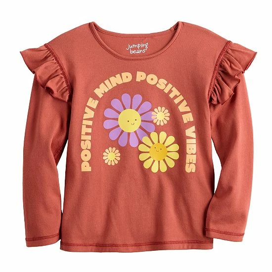Toddler Girl Jumping Beans® Adaptive Sensory Friendly Ruffle Tee Rust Toddler Girl Jumping Beans® Adaptive Sensory Friendly Ruffle Tee Rust -Jumping Beans shop unnamed file 2996