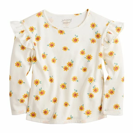 Toddler Girl Jumping Beans® Adaptive Sensory Friendly Ruffle Tee Rust Toddler Girl Jumping Beans® Adaptive Sensory Friendly Ruffle Tee Rust -Jumping Beans shop unnamed file 3000