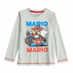 Boys 4-12 Jumping Beans® Mario Kart Vintage Long Sleeve Graphic Tee