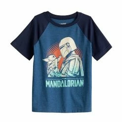 Boys 4-12 Jumping Beans® Star Wars The Mandalorian Short Raglan Sleeve Graphic Tee