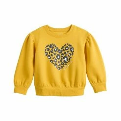 Toddler Girl Jumping Beans® Puff Sleeve Crewneck Sweatshirt Purple Leopard 3 Toddler Girl Jumping Beans® Puff Sleeve Crewneck Sweatshirt Purple Leopard -Jumping Beans shop unnamed file 308