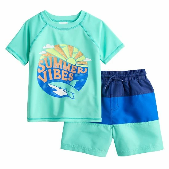 Toddler Boy Jumping Beans® Graphic Rash Guard & Printed Swim Trunks Swim Set Orange Stay Jawesome Toddler Boy Jumping Beans® Graphic Rash Guard & Printed Swim Trunks Swim Set Orange Stay Jawesome -Jumping Beans shop unnamed file 3123