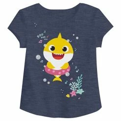Toddler Girl Jumping Beans® Baby Shark Bubbles Graphic Tee