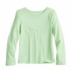 Girls 4-12 Jumping Beans® Long-Sleeve Basic Tee Purple -Jumping Beans shop unnamed file 320