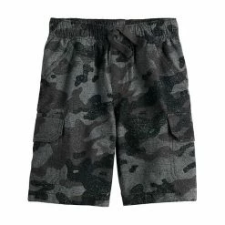 Boys 4-12 Jumping Beans® Cargo Poplin Shorts In Regular, Slim & Husky Gray Camo -Jumping Beans shop unnamed file 3216