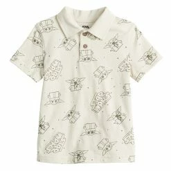 Toddler Boy Jumping Beans® The Mandalorian The Child Allover Print Polo Shirt