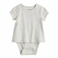 Baby Girl Jumping Beans® Adaptive Abdominal Access T-Shirt Romper Pink -Jumping Beans shop unnamed file 3247