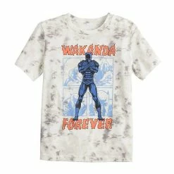 Boys 4-12 Jumping Beans® Black Panther "Wakanda Forever" Tie Dye Graphic Tee