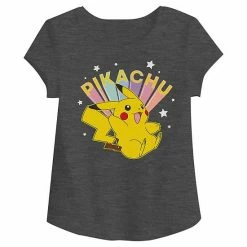 Girls 4-12 Jumping Beans® Pikachu Rainbow Graphic Tee