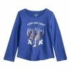 Girls 4-12 Jumping Beans® Hanukkah "Love & Light" Long Sleeve Shirttail Graphic Tee