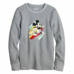Boys 4-12 Disney Mickey Mouse Adaptive Long Sleeve Thermal Graphic Tee By Jumping Beans®