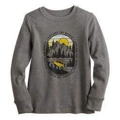 Toddler Boy Jumping Beans® Adaptive Long Sleeve Thermal Graphic Tee Teal -Jumping Beans shop unnamed file 3298