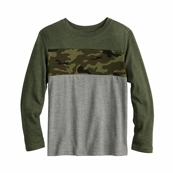 Boys 4-8 Jumping Beans® Colorblock Long Sleeve Tee Navy Gold Boys 4-8 Jumping Beans® Colorblock Long Sleeve Tee Navy Gold -Jumping Beans shop unnamed file 3355