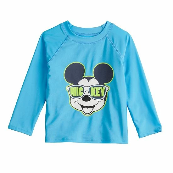 Disney's Mickey Mouse Toddler Boy Adaptive Rash Guard Top by Jumping Beans® Disney's Mickey Mouse Toddler Boy Adaptive Rash Guard Top By Jumping Beans® -Jumping Beans shop unnamed file 3356