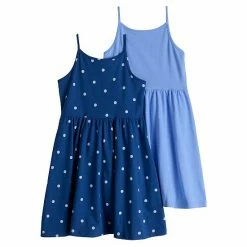 Girls 4-12 Jumping Beans® 2-Pack Spaghetti Strap Tank Dresses Candy Brown 2 Girls 4-12 Jumping Beans® 2-Pack Spaghetti Strap Tank Dresses Candy Brown -Jumping Beans shop unnamed file 3370