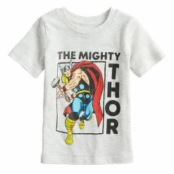 Toddler Boy Jumping Beans® The Mighty Thor Graphic Tee Charcoal Heather