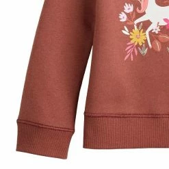 Toddler Girl Jumping Beans® Adaptive Sensory Friendly Fleece Crewneck Graphic Sweatshirt Rust -Jumping Beans shop unnamed file 3384