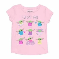 Toddler Girl Jumping Beans® The Mandalorian Grogu Aka Baby Yoda "Current Mood" Graphic Tee