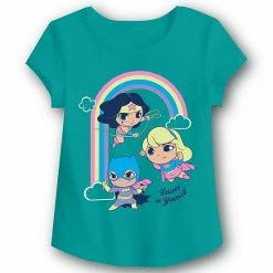 Girls 4-12 Jumping Beans® Short-Sleeve Super Friends Believe Tee