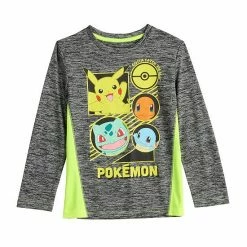 Boys 4-12 Jumping Beans® Pokemon Starters Long Sleeve Graphic Tee