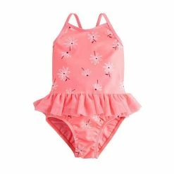 Toddler Girl Jumping BeansĀ® Daisy One-Piece Swimsuit