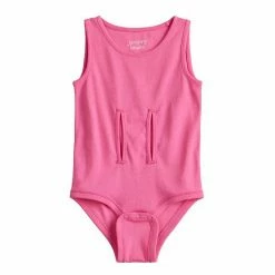 Baby Girl Jumping Beans® Adaptive Easy Dressing & Abdominal Access Sleeveless Romper Gray 11 Baby Girl Jumping Beans® Adaptive Easy Dressing & Abdominal Access Sleeveless Romper Gray -Jumping Beans shop unnamed file 3464