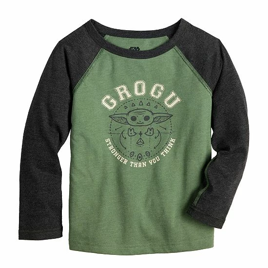 Boys 4-12 Jumping Beans® Star Wars Grogu Aka Baby Yoda Adaptive Sensory Raglan Graphic Tee 1 Boys 4-12 Jumping Beans® Star Wars Grogu Aka Baby Yoda Adaptive Sensory Raglan Graphic Tee