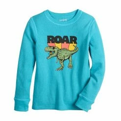 Boys 4-12 Jumping Beans® Thermal Adaptive Top Teal