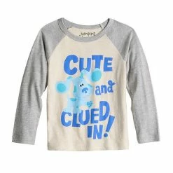 Toddler Boy Jumping Beans® Blue's Clues "Cute & Clued In!" Raglan Graphic Tee