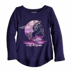 Toddler Girl Jumping Beans® Adaptive Sensory-Friendly Long Sleeve Graphic Tee Coral 9 Toddler Girl Jumping Beans® Adaptive Sensory-Friendly Long Sleeve Graphic Tee Coral -Jumping Beans shop unnamed file 3514