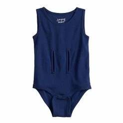 Girls 4-12 Jumping Beans® Adaptive Ribbed Tank Top Bodysuit White -Jumping Beans shop unnamed file 3533