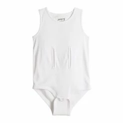 Girls 4-12 Jumping Beans® Adaptive Ribbed Tank Top Bodysuit White -Jumping Beans shop unnamed file 3535
