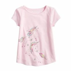 Girls 4-12 Jumping Beans® Physical Adaptive Double-Layer Tee Purple Dino -Jumping Beans shop unnamed file 3568