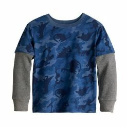 Toddler Boy Jumping Beans® Thermal Sleeve Skater Tee Burgundy Dino Skulls 11 Toddler Boy Jumping Beans® Thermal Sleeve Skater Tee Burgundy Dino Skulls -Jumping Beans shop unnamed file 357