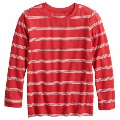 Kids 4-12 Jumping Beans® Striped Tee Murky Gray -Jumping Beans shop unnamed file 362