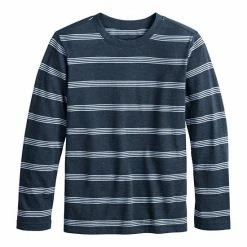 Kids 4-12 Jumping Beans® Striped Tee Murky Gray -Jumping Beans shop unnamed file 364