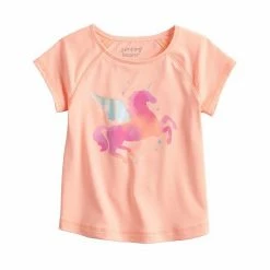 Girls 4-12 Jumping Beans® Adaptive Sensory & Abdominal Access Graphic Tee Butterfly Navy -Jumping Beans shop unnamed file 3644