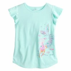 Toddler Girl Jumping Beans® Sensory Adaptive Flutter Tee Cheetah Peach -Jumping Beans shop unnamed file 3653