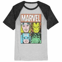 Boys 4-12 Jumping Beans® Marvel The Avengers Throwback Character Grid Graphic Tee