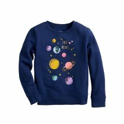 Girls 4-12 Jumping Beans® Fleece Crewneck Graphic Pullover Sweatshirt Pink -Jumping Beans shop unnamed file 371