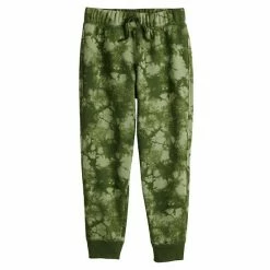 Boys 4-12 Jumping Beans® Fleece Joggers Teal Tie Dye