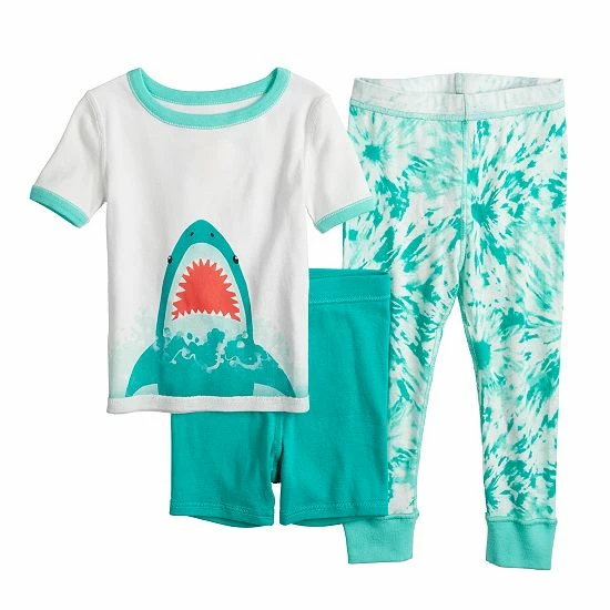 Toddler Girl Jumping Beans® Adaptive Abdominal Access, Seated Comfort, Easy Dressing Tee, Shorts, & Pants Pajama Set Shark Waves Toddler Girl Jumping Beans® Adaptive Abdominal Access, Seated Comfort, Easy Dressing Tee, Shorts, & Pants Pajama Set Shark Waves -Jumping Beans shop unnamed file 3729