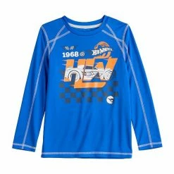 Boys 4-12 Jumping Beans® Hot Wheels Long Sleeve Contrast Stitch Graphic Tee