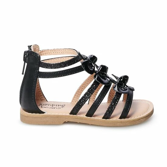 Jumping Beans® Bow Toddler Gladiator Sandals Silver 2 Jumping Beans® Bow Toddler Gladiator Sandals Silver - Image 2