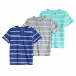 Boys 4-8 Jumping Beans® 3-Pack Essential Striped Tees