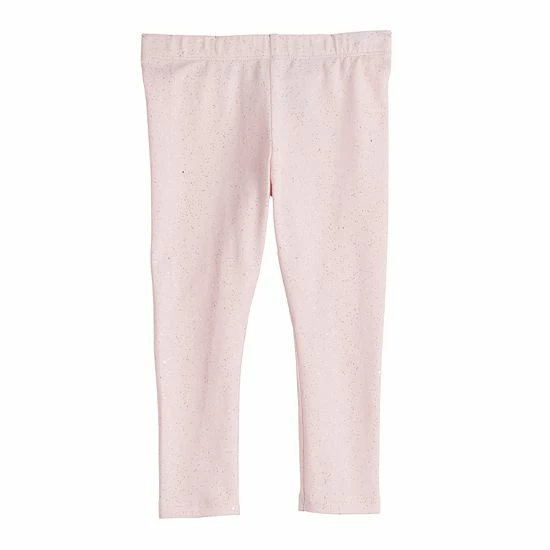 Toddler Girl Jumping Beans® Glitter Leggings Light Pink 7 Toddler Girl Jumping Beans® Glitter Leggings Light Pink - Image 7
