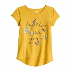 Girls 4-12 Jumping Beans® Adaptive Sensory Friendly High-Low Hem Graphic Tee Yellow 3 Girls 4-12 Jumping Beans® Adaptive Sensory Friendly High-Low Hem Graphic Tee Yellow -Jumping Beans shop unnamed file 3844
