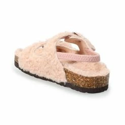 Jumping Beans® Magnetizing Toddler Girls' Faux-Fur Slide Sandals Blush 2 Jumping Beans® Magnetizing Toddler Girls' Faux-Fur Slide Sandals Blush -Jumping Beans shop unnamed file 3860