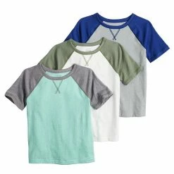 Boys 4-12 Jumping Beans® 3-Pack Adaptive Sensory Raglan Tees